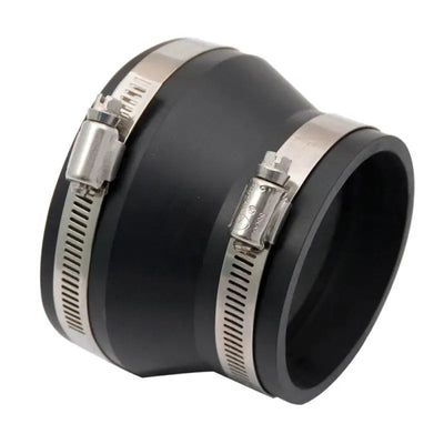 Spectre Coupler/Reducer 4in. to 3in. (PVC) - Black 
