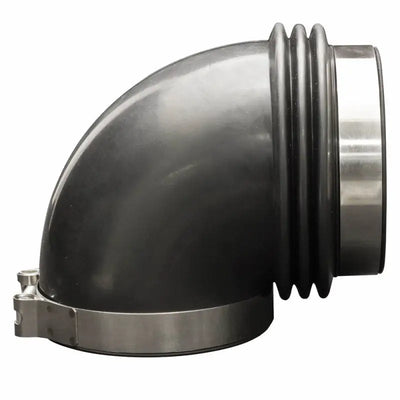 Spectre Flex Coupler Elbow 4in. ID / ID 90 Degree - Black 