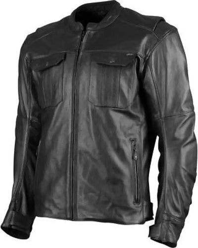 Brothers Leather Jacket Black, Speed and Strength Band of Brothers Leather Jacket 2XL
