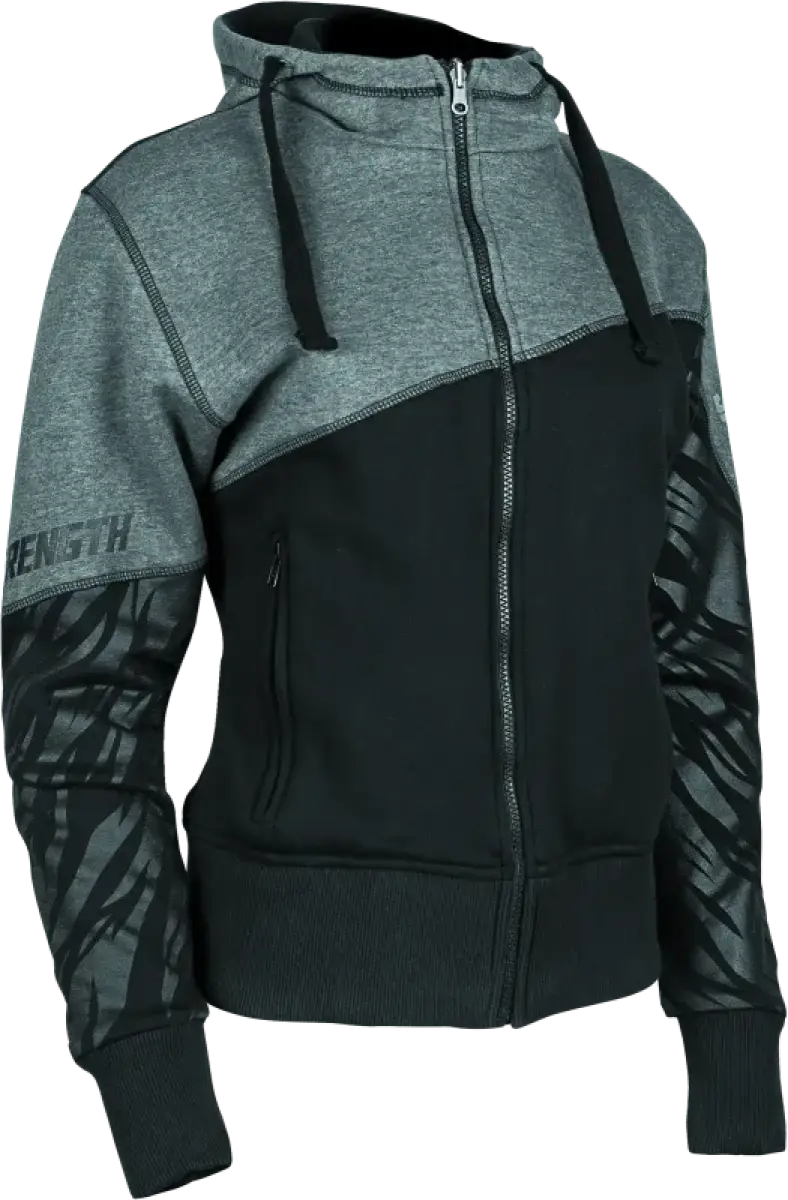 Speed and Strength Cat Outa Hell Hoody Grey/Black Womens - 3XL - RV and Auto Parts
