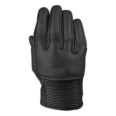 Black leather motorcycle glove from Speed and Strength Off the Chain Leather Gloves collection