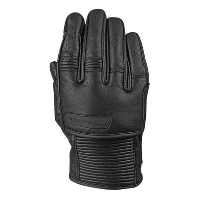 Black chain leather gloves from Speed and Strength Off the Chain Leather Gloves Black Medium