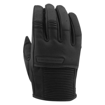 Black chain leather gloves from Speed and Strength Off the Chain Leather Gloves Small