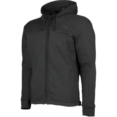 Black grey speed and strength hammer armored hoody zip-up sweatshirt for men
