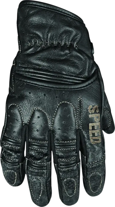 Black Speed and Strength Rust and Redemption Leather Gloves in size small for RV, Automotive, Powersports, off-road, marine, exterior, truck accessories, interior, truck bed, rv parts, Apparel, Apparel | Riding Gear, AVADA - Best Sellers, Gloves, Apparel