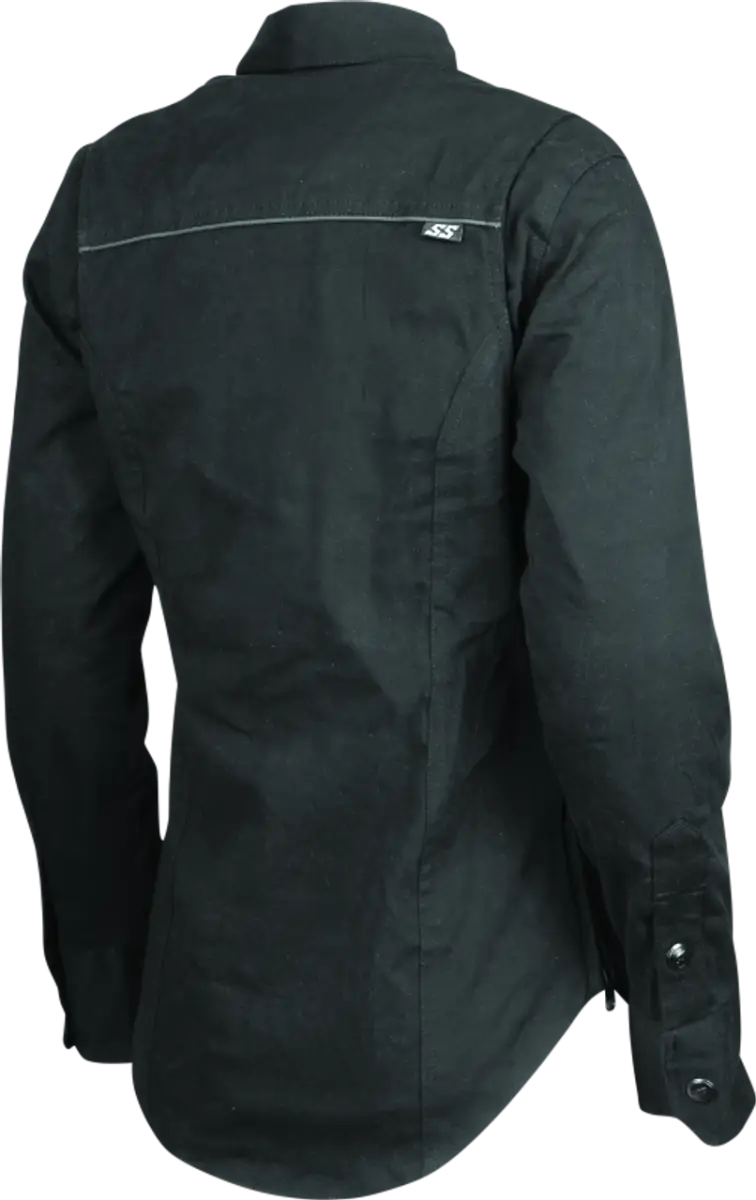 Black Speed Society Armored Moto shirt for women, long-sleeved, XS size pickup