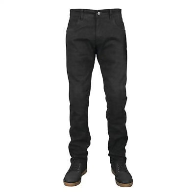 Black denim jeans and shoes from Speed and Strength True Grit Denim Pant Black Size 30x32