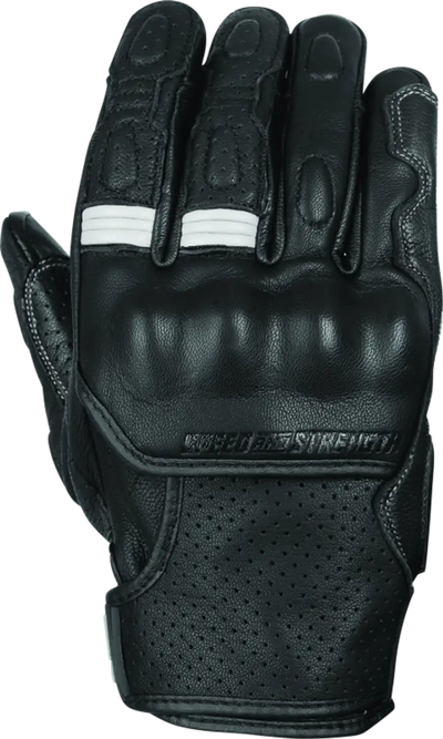 Speed and Strength Twist of Fate Leather Gloves Black/White - 2XL - 892329 - Safety