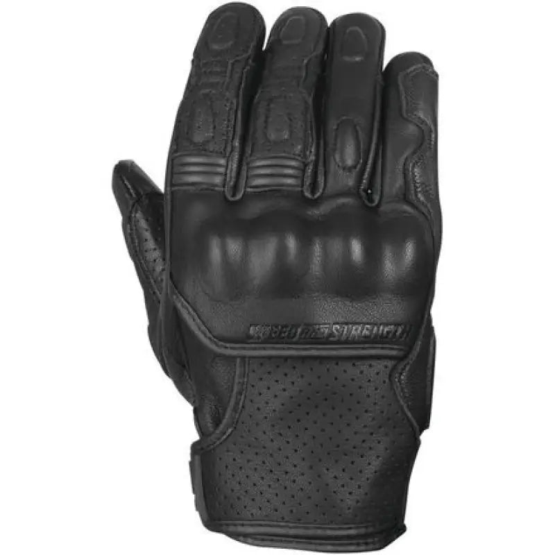 Speed and Strength Twist of Fate Leather Gloves Black/White - 2XL - 892329 - Safety