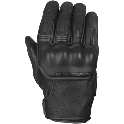 Speed and Strength Twist of Fate Leather Gloves Black/White - Medium - 892326 - Safety
