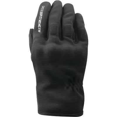Black work glove.