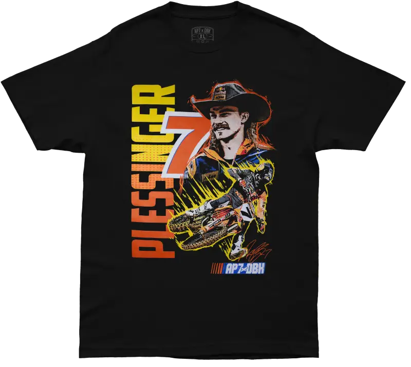 Speedway Tee Black Sm - DBK