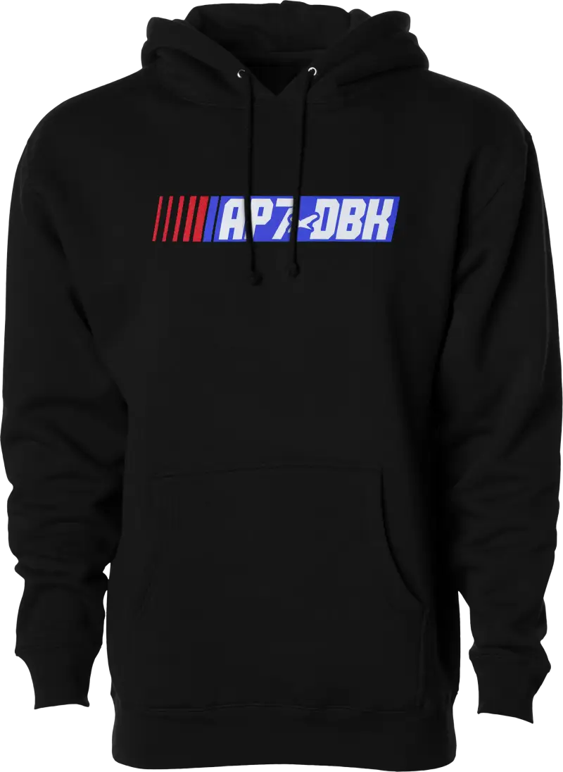 Speedway Hoodie Black Lg - DBK
