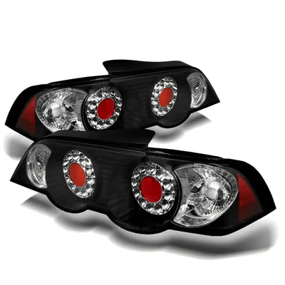 Spyder 08-13 Infiniti G35 G37 Coupe Only / Q60 14-15 OEM Style Tail Lights - Black - 9047534