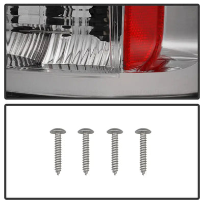 Spyder Dodge Ram 02-06 1500/Ram 2500/3500 03-06 LED Tail Light Chrome ALT-YD-DRAM02-LED-C - Truck & Automotive