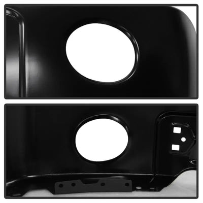 Spyder Ford F150 09-14 w/Fog Light Hole Front Bumper - Black (OEM # 9L3Z17757DPTM) - Truck & Automotive