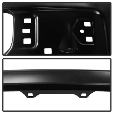 Spyder Ford F150 09-14 w/Fog Light Hole Front Bumper - Black (OEM # 9L3Z17757DPTM) - Truck & Automotive