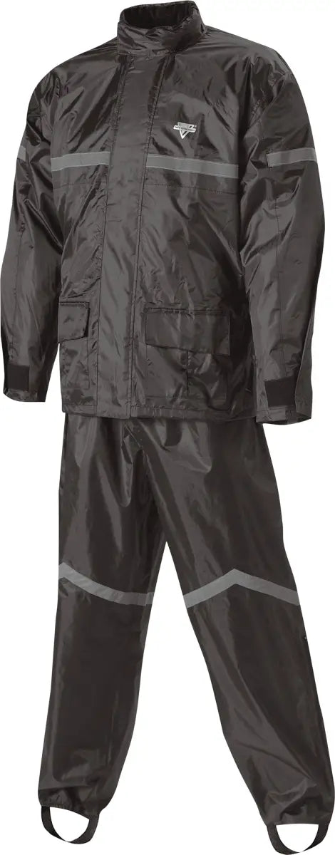 SR-6000-BLK-05-XX Stormrider Rain Suit Black/Black 2x - SR-6000