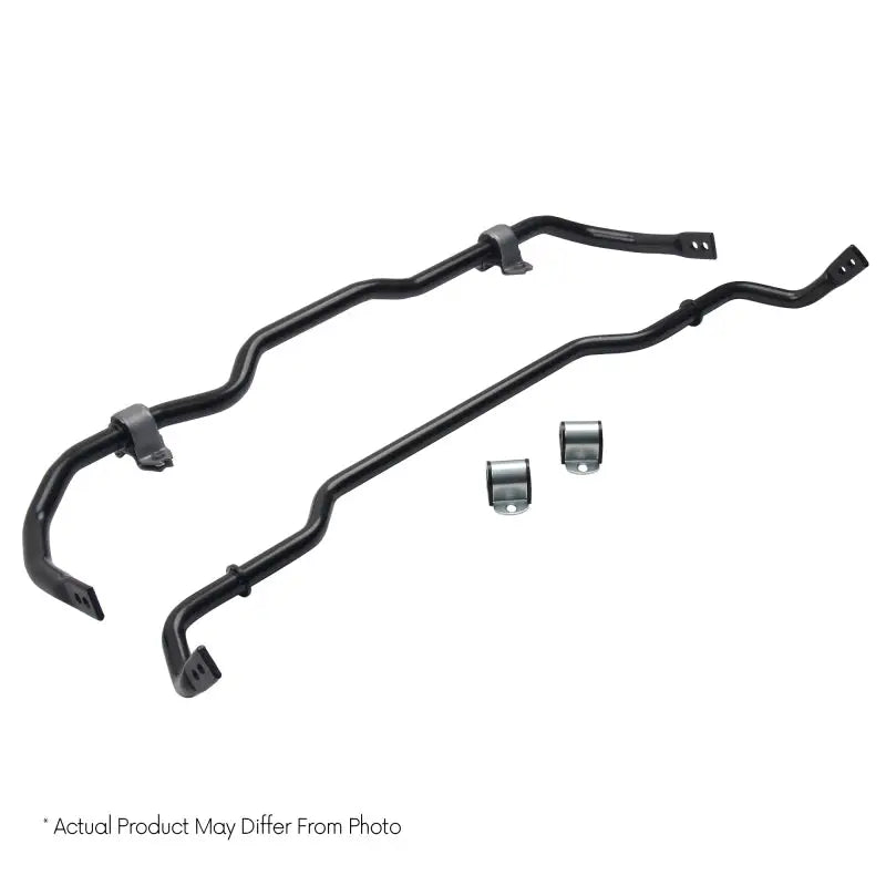 Black sway bar kit for Mazda RX-7, part of the ST Anti-Swaybar Set Mazda RX-7