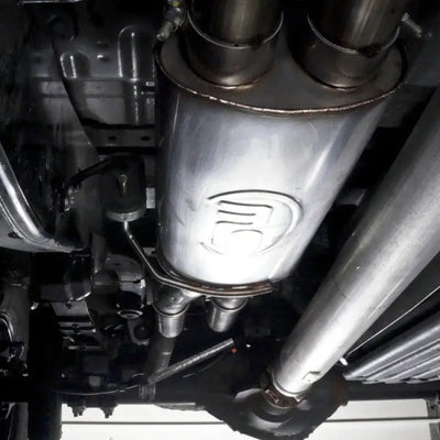 Stainless Works 2017+ Ford Raptor 3.5L 3in Catback Factory Connect Dump Exit - FTR17CBDP