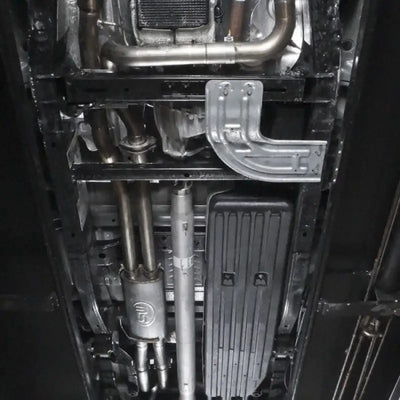 Stainless Works 2017+ Ford Raptor 3.5L 3in Catback Factory Connect Dump Exit - FTR17CBDP