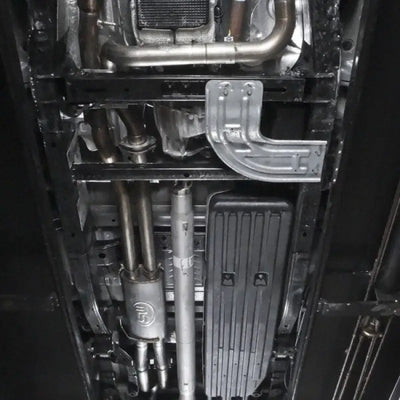 Stainless Works 2017+ Ford Raptor 3.5L 3in Catback Factory Connect Dump Exit - FTR17CBDP