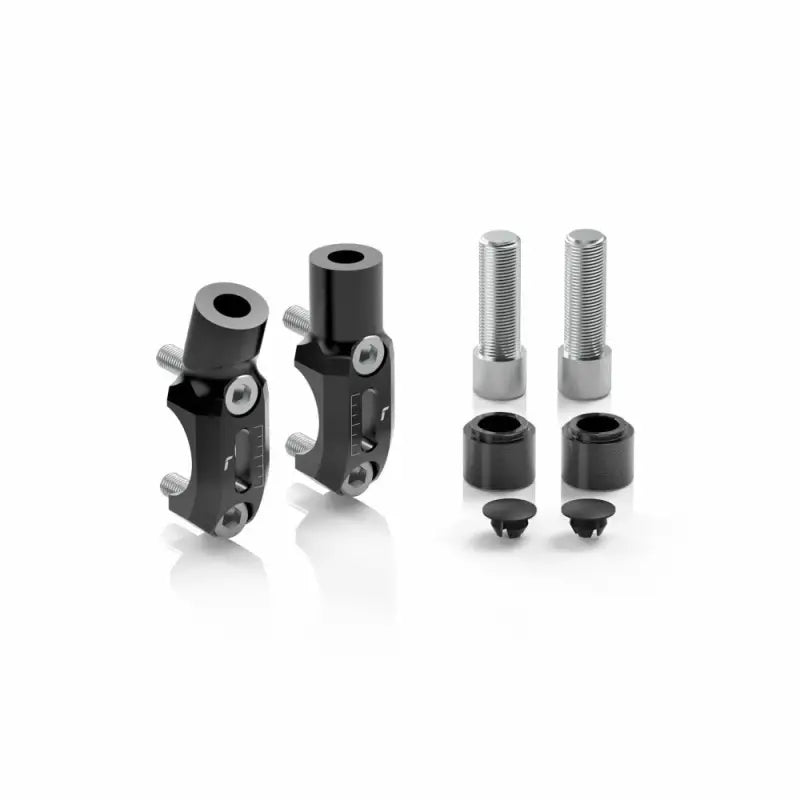 Stealth Naked Mounting Kit Mirror Black Tri - RIZOMA