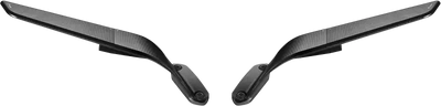 Stealth Sport Mirror Duc Black Pair 
