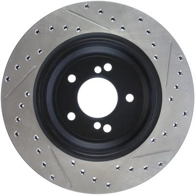StopTech 00-03 BMW M5 (E39) Slotted & Drilled Right Rear Rotor 