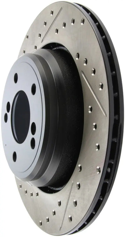 StopTech 00-03 BMW M5 (E39) Slotted & Drilled Right Rear Rotor 