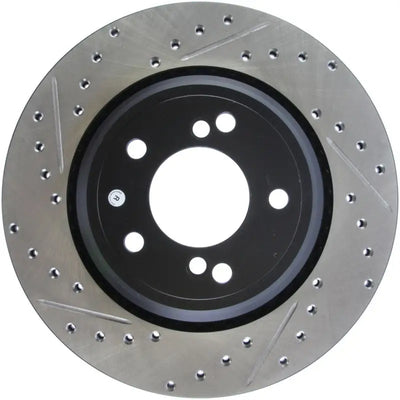StopTech 00-03 BMW M5 (E39) Slotted & Drilled Right Rear Rotor 