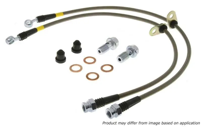 Stoptech StopTech 00-06 BMW X5 Stainless Steel Front Brake Line Kit