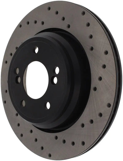 StopTech 01-07 BMW M3 (E46) / 00-04 M5 (E39) Drilled Right Rear Rotor 