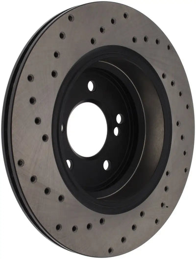 StopTech 01-07 BMW M3 (E46) / 00-04 M5 (E39) Drilled Right Rear Rotor 