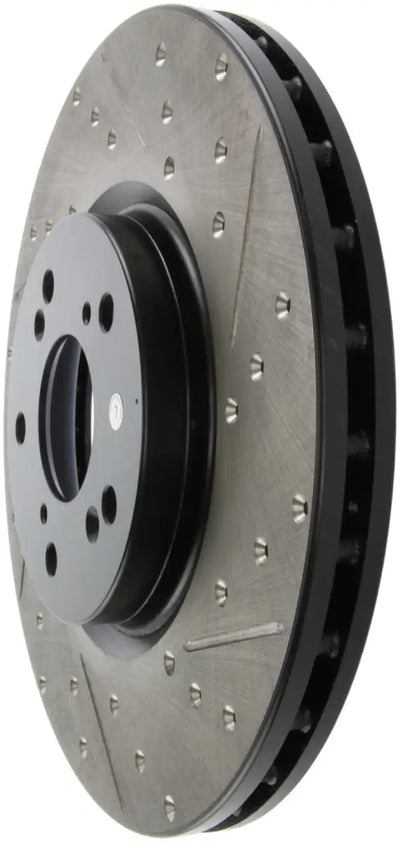 StopTech 04-08 Accura TL (Brembo Caliber) SportStop Slotted & Drilled Left Front Rotor 