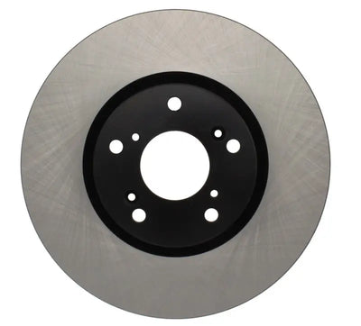 Gray Honda Civic cryo-stop rotor with black hub for Stoptech CRYO-STOP Rotor upgrade