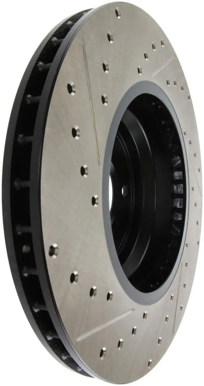 StopTech 07-09 BMW 335 (E90/E92/E93) Slotted & Drilled Left Front Rotor 