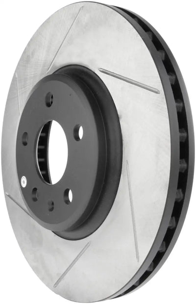 StopTech 09-10 Audi A4 / 08-10 A5 / 10 Audi S4 Front Right Slotted Rotor 