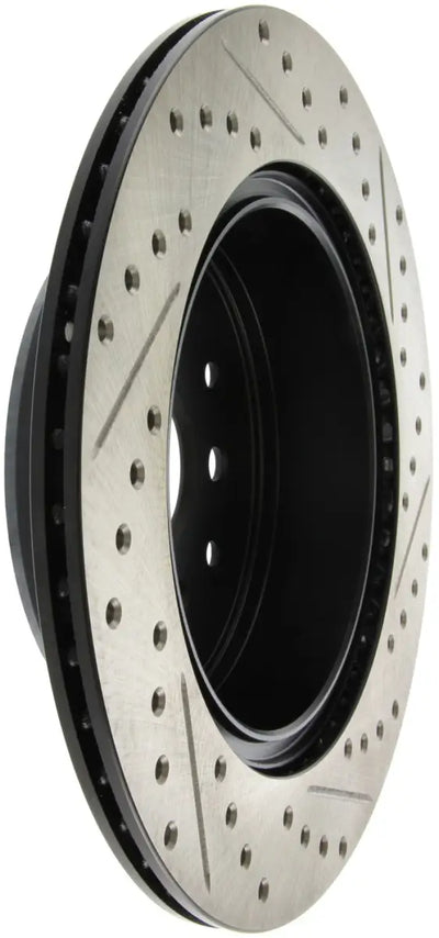 StopTech 5/93-98 Toyota Supra Right Rear Slotted & Drilled Rotor 