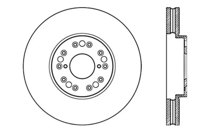 StopTech 93-05 Lexus GS300/GS350/GS400/GS430/GS450H / 00-05 Lexus IS300 / 93-94 Lexus LS400/LS430/L 