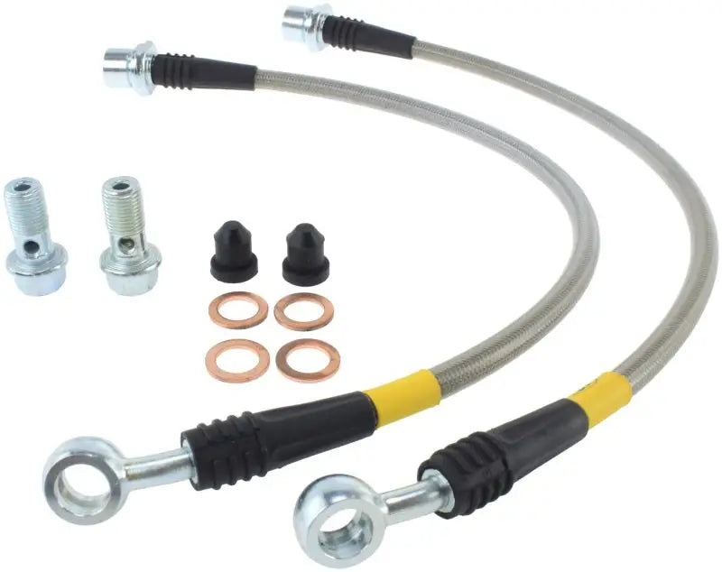StopTech 96 Audi S4 / 06-10 Lexus IS250/IS350 Stainless Steel Rear Brake Lines 