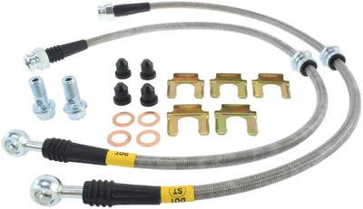 StopTech Evo 8 & 9 Stainless Steel Front Brake lines 