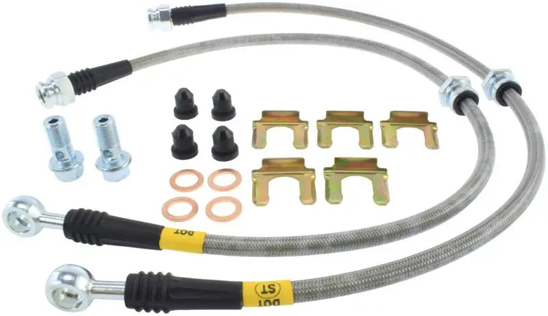 StopTech Evo 8 & 9 Stainless Steel Front Brake lines 