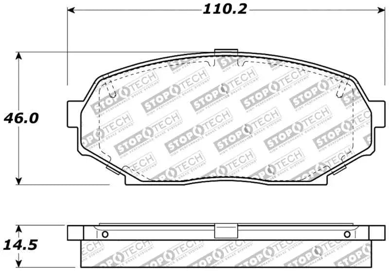 Stoptech 309.05250