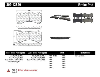 StopTech Performance Brake Pads - Truck & Automotive