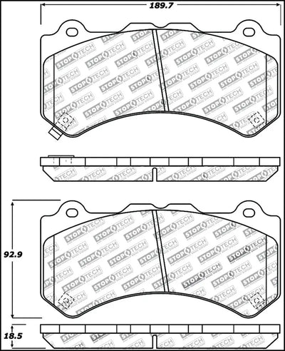 StopTech Performance Brake Pads - Truck & Automotive