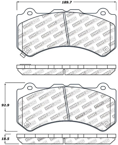 StopTech Performance Brake Pads - Truck & Automotive