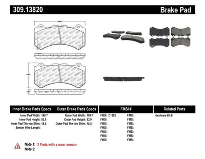 StopTech Performance Brake Pads - Truck & Automotive
