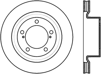 Stoptech Performance Brake Rotor 13-15 Toyota Sequoia/Tundra - Truck & Automotive