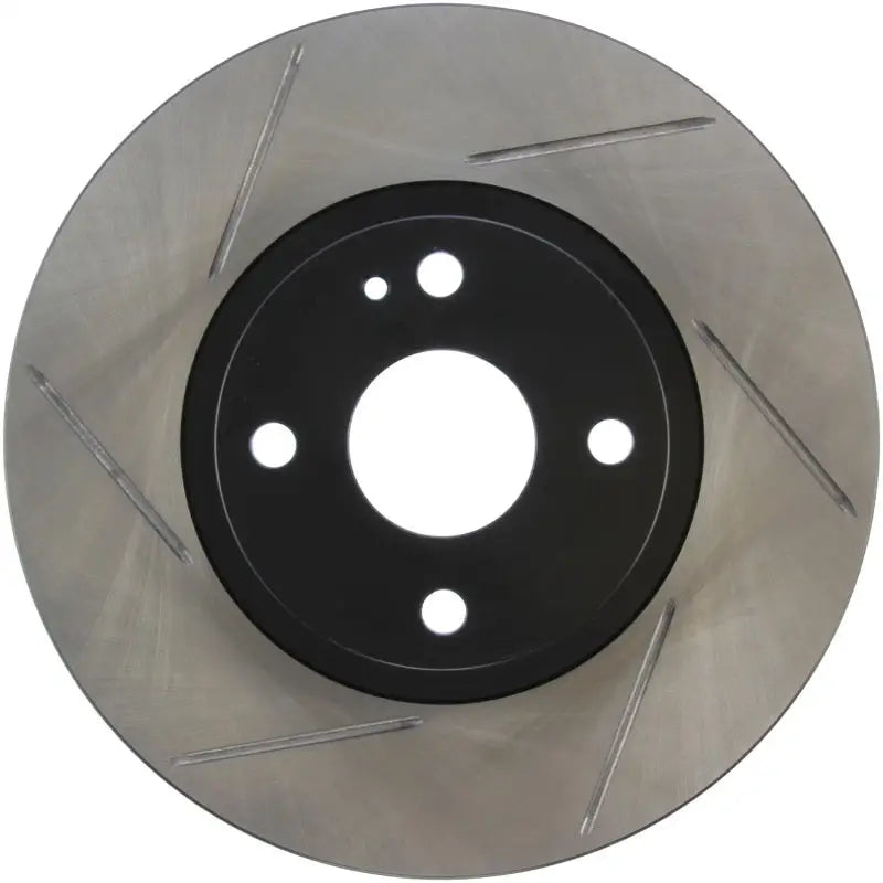 StopTech Power Slot 01-05 Mazda Miata Sport Suspension/Turbo SportStop Slotted Front Right Rotor 